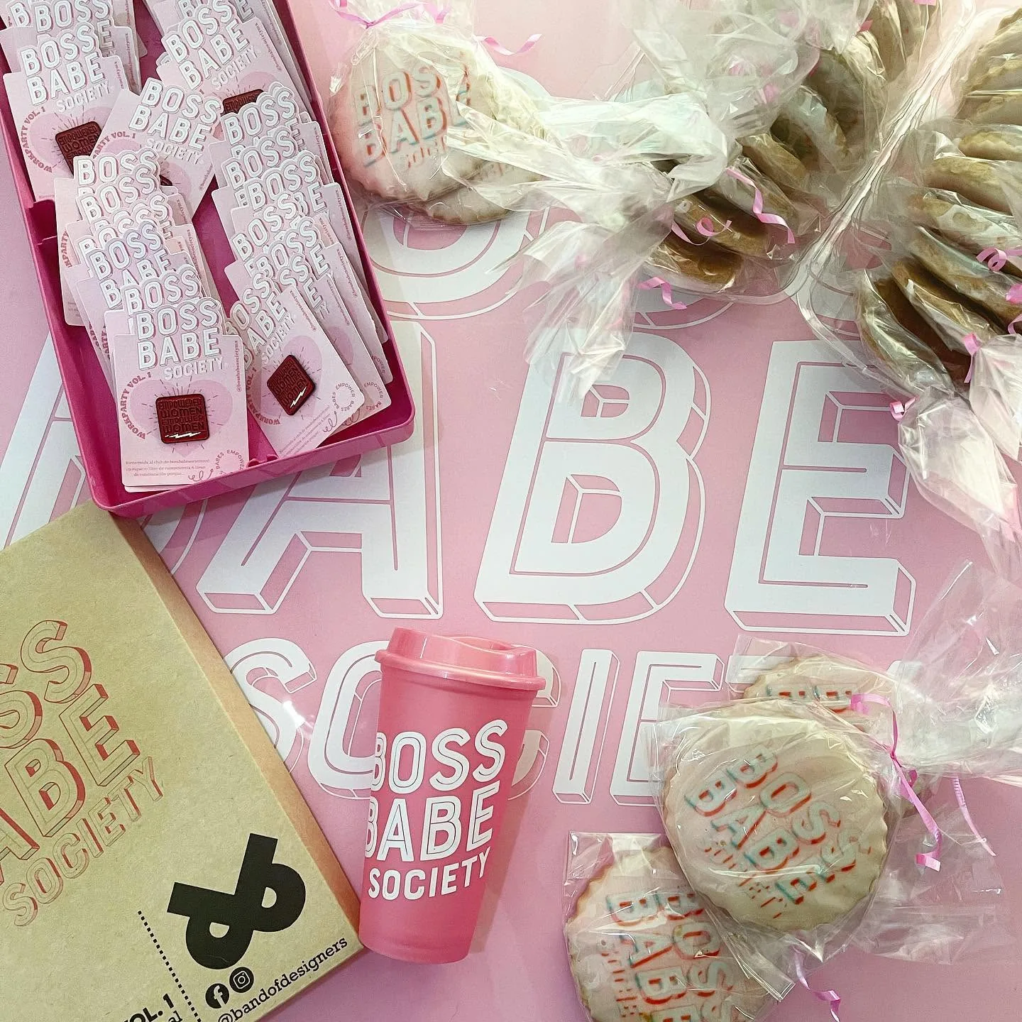 Boss Babe Society branded event system